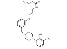 N-[3-(3-{[4-(2,3-dimethylphenyl)-1-piperazinyl]methyl}phenoxy)propyl]-2-methoxyacetamide