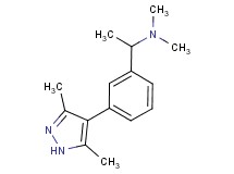 1-[3-(3,5-dimethyl-1H-pyrazol-4-yl)phenyl]-N,N-dimethylethanamine