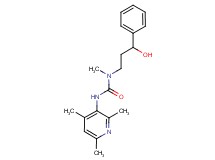 N-(3-hydroxy-3-phenylpropyl)-N-methyl-N'-(2,4,6-trimethylpyridin-3-yl)urea
