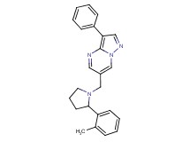 6-{[2-(2-methylphenyl)pyrrolidin-1-yl]methyl}-3-phenylpyrazolo[1,5-a]pyrimidine