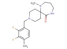 3-(2,3-difluoro-4-methylbenzyl)-7-methyl-3,7,11-triazaspiro[5.6]dodecan-12-one