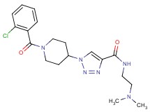 1-[1-(2-chlorobenzoyl)-4-piperidinyl]-N-[2-(dimethylamino)ethyl]-1H-1,2,3-triazole-4-carboxamide