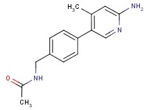 N-[4-(6-amino-4-methylpyridin-3-yl)benzyl]acetamide