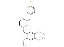 2-(4-fluorobenzyl)-4-(2,4,5-trimethoxybenzyl)morpholine