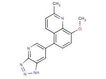 8-methoxy-2-methyl-5-(1H-[1,2,3]triazolo[4,5-b]pyridin-6-yl)quinoline