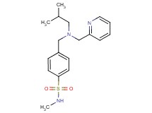 4-{[isobutyl(pyridin-2-ylmethyl)amino]methyl}-N-methylbenzenesulfonamide