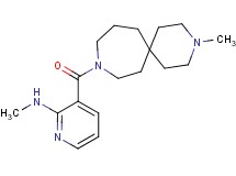 N-methyl-3-[(3-methyl-3,9-diazaspiro[5.6]dodec-9-yl)carbonyl]pyridin-2-amine