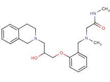 N~2~-{2-[3-(3,4-dihydroisoquinolin-2(1H)-yl)-2-hydroxypropoxy]benzyl}-N~1~,N~2~-dimethylglycinamide