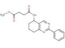 methyl 4-oxo-4-[(2-phenyl-5,6,7,8-tetrahydro-5-quinazolinyl)amino]butanoate