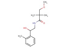 N-[2-hydroxy-2-(2-methylphenyl)ethyl]-3-methoxy-2,2-dimethylpropanamide