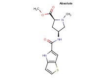methyl (2S,4S)-1-methyl-4-[(4H-thieno[3,2-b]pyrrol-5-ylcarbonyl)amino]pyrrolidine-2-carboxylate