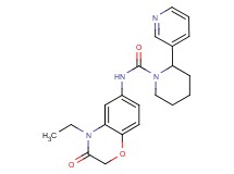 N-(4-ethyl-3-oxo-3,4-dihydro-2H-1,4-benzoxazin-6-yl)-2-pyridin-3-ylpiperidine-1-carboxamide