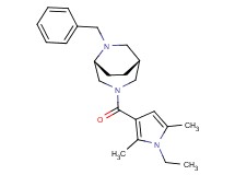 (1R*,5R*)-6-benzyl-3-[(1-ethyl-2,5-dimethyl-1H-pyrrol-3-yl)carbonyl]-3,6-diazabicyclo[3.2.2]nonane