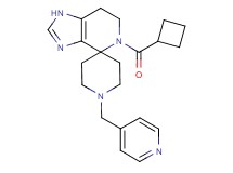 5-(cyclobutylcarbonyl)-1'-(pyridin-4-ylmethyl)-1,5,6,7-tetrahydrospiro[imidazo[4,5-c]pyridine-4,4'-piperidine]