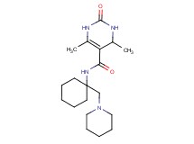 4,6-dimethyl-2-oxo-N-[1-(piperidin-1-ylmethyl)cyclohexyl]-1,2,3,4-tetrahydropyrimidine-5-carboxamide