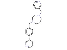 1-[4-(3-pyridinyl)benzyl]-4-(3-pyridinylmethyl)-1,4-diazepane