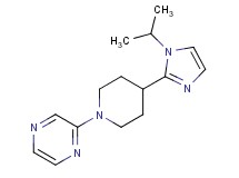 2-[4-(1-isopropyl-1H-imidazol-2-yl)-1-piperidinyl]pyrazine