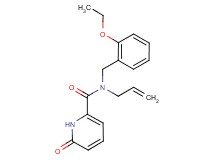 N-allyl-N-(2-ethoxybenzyl)-6-oxo-1,6-dihydropyridine-2-carboxamide