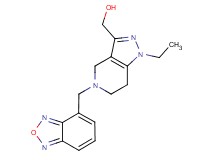 [5-(2,1,3-benzoxadiazol-4-ylmethyl)-1-ethyl-4,5,6,7-tetrahydro-1H-pyrazolo[4,3-c]pyridin-3-yl]methanol