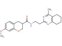 7-methoxy-N-[2-(4-methyl-5,6,7,8-tetrahydroquinazolin-2-yl)ethyl]chromane-3-carboxamide