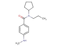 N-cyclopentyl-4-(methylamino)-N-propylbenzamide