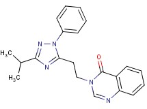 3-[2-(3-isopropyl-1-phenyl-1H-1,2,4-triazol-5-yl)ethyl]quinazolin-4(3H)-one