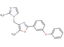 5-methyl-4-[(2-methyl-1H-imidazol-1-yl)methyl]-2-(3-phenoxyphenyl)-1,3-oxazole