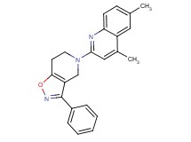 4,6-dimethyl-2-(3-phenyl-6,7-dihydroisoxazolo[4,5-c]pyridin-5(4H)-yl)quinoline
