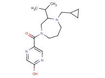 5-{[4-(cyclopropylmethyl)-3-isopropyl-1,4-diazepan-1-yl]carbonyl}pyrazin-2-ol