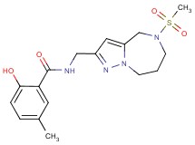 2-hydroxy-5-methyl-N-{[5-(methylsulfonyl)-5,6,7,8-tetrahydro-4H-pyrazolo[1,5-a][1,4]diazepin-2-yl]methyl}benzamide