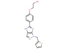 2-{4-[1-(2-thienylmethyl)-1,4-dihydroimidazo[4,5-c]pyrazol-5-yl]phenoxy}ethanol