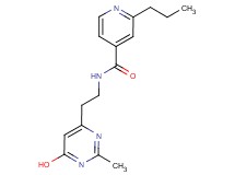 N-[2-(6-hydroxy-2-methylpyrimidin-4-yl)ethyl]-2-propylisonicotinamide