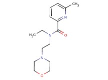 N-ethyl-6-methyl-N-[2-(4-morpholinyl)ethyl]-2-pyridinecarboxamide trifluoroacetate