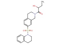 1-[7-(3,4-dihydroquinolin-1(2H)-ylsulfonyl)-3,4-dihydroisoquinolin-2(1H)-yl]-1-oxobutan-2-ol