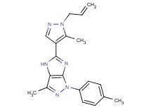 5-(1-allyl-5-methyl-1H-pyrazol-4-yl)-3-methyl-1-(4-methylphenyl)-1,4-dihydroimidazo[4,5-c]pyrazole