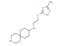 N-{2-[(3-methyl-1H-1,2,4-triazol-5-yl)thio]ethyl}-3-azaspiro[5.5]undecan-9-amine dihydrochloride