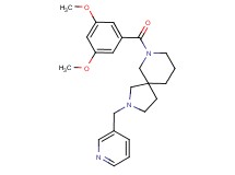 7-(3,5-dimethoxybenzoyl)-2-(pyridin-3-ylmethyl)-2,7-diazaspiro[4.5]decane
