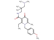 N-[3-(dimethylamino)-2,2-dimethylpropyl]-2-ethyl-1-(4-methoxybenzyl)-6-methyl-4-oxo-1,4-dihydro-3-pyridinecarboxamide