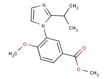 methyl 3-(2-isopropyl-1H-imidazol-1-yl)-4-methoxybenzoate