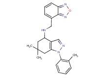 N-(2,1,3-benzoxadiazol-4-ylmethyl)-6,6-dimethyl-1-(2-methylphenyl)-4,5,6,7-tetrahydro-1H-indazol-4-amine