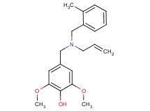 4-{[allyl(2-methylbenzyl)amino]methyl}-2,6-dimethoxyphenol
