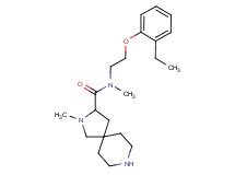 N-[2-(2-ethylphenoxy)ethyl]-N,2-dimethyl-2,8-diazaspiro[4.5]decane-3-carboxamide dihydrochloride