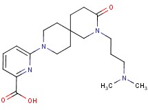 6-{2-[3-(dimethylamino)propyl]-3-oxo-2,9-diazaspiro[5.5]undec-9-yl}pyridine-2-carboxylic acid
