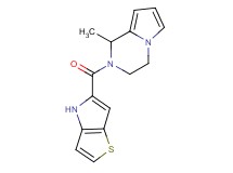 1-methyl-2-(4H-thieno[3,2-b]pyrrol-5-ylcarbonyl)-1,2,3,4-tetrahydropyrrolo[1,2-a]pyrazine