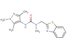 N-(1,3-benzothiazol-2-ylmethyl)-N-methyl-N'-(1,3,5-trimethyl-1H-pyrazol-4-yl)urea