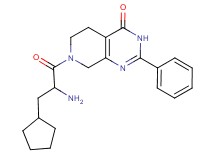 7-(3-cyclopentylalanyl)-2-phenyl-5,6,7,8-tetrahydropyrido[3,4-d]pyrimidin-4(3H)-one