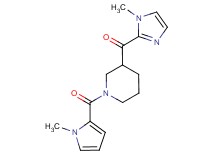 (1-methyl-1H-imidazol-2-yl){1-[(1-methyl-1H-pyrrol-2-yl)carbonyl]-3-piperidinyl}methanone