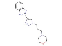 2-[1-(3-morpholin-4-ylpropyl)-1H-1,2,3-triazol-4-yl]-1H-benzimidazole