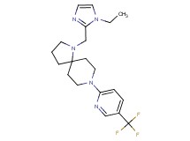 1-[(1-ethyl-1H-imidazol-2-yl)methyl]-8-[5-(trifluoromethyl)-2-pyridinyl]-1,8-diazaspiro[4.5]decane