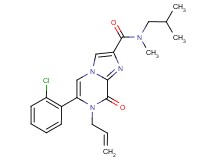 7-allyl-6-(2-chlorophenyl)-N-isobutyl-N-methyl-8-oxo-7,8-dihydroimidazo[1,2-a]pyrazine-2-carboxamide